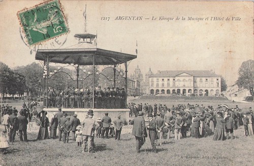 Argentan kiosque musique - argentan,