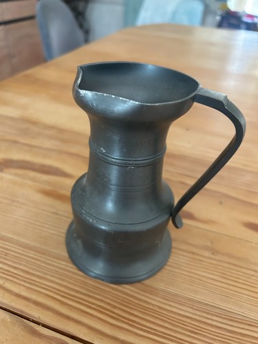 Pot etain finition - pot, en
