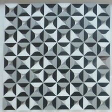 MARCELLO MORANDINI 3 D COMPOSITION 607 HAND SIGNED FRAMED ITALIAN ARTIST 