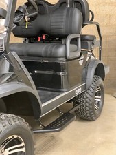 Ward's Icon EV G40L Gas 4 Passenger Golf Cart Nerf Bar Side Step Kit Icon G40