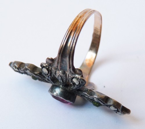 Bague marquise or massif - or,