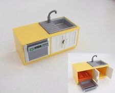 Playmobil (R2153) MODERN HOUSE - Yellow Combo Furniture Dishwasher Sink 5336