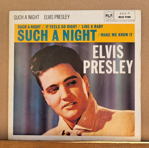 Elvis presley such - such, night