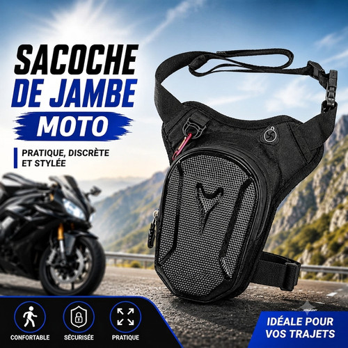 Sacoche cuisse moto étanche - sacoche,