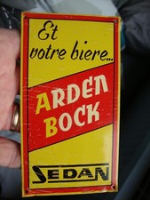 bière SEDAN plaque de