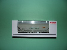 MARKLIN wagon céréalier AMYLUM CITA SNCB 46342-05 NEUF en 2 RAILS