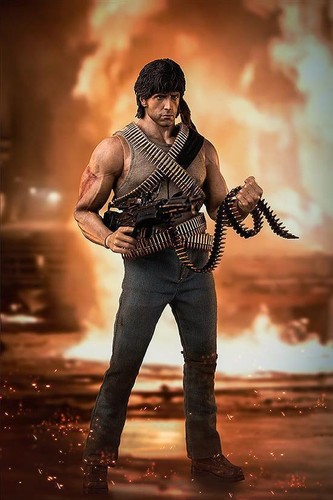 Figurine pvc rambo first - pvc,