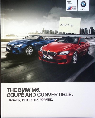 Ed6508 brochure prospekt - brochure, bmw