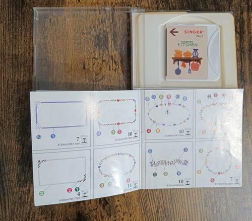Carte brodeuse singer 5000 - carte, xl