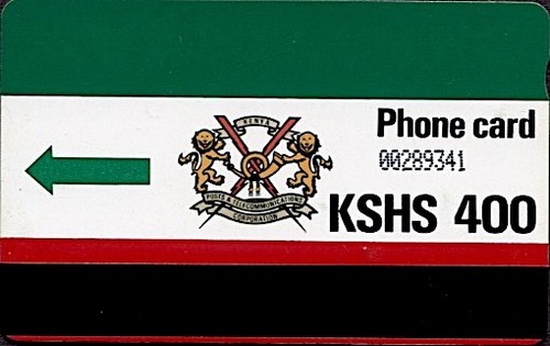 Kenya carte magnétique 400 - kenya,
