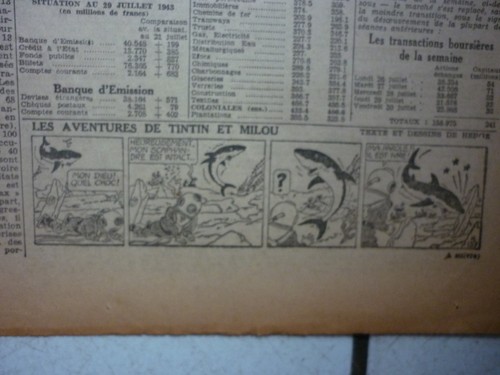 Tintin journal soir - journal, le