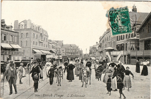 Cpa berck plage - 62,