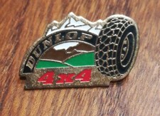 pin's DUNLOP 4 X 4 PNEUMATIC TIRES P7