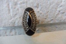 Beau Vieux Anneau En Argent