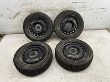 15" Ford Fiesta Steel Wheels w Snow Tires 4x108 185/60R15 WT MK6 ST