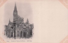 14 CAEN APSE DE L EGLISE ST PIERRE