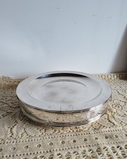 Ancien Chauffe plat en métal