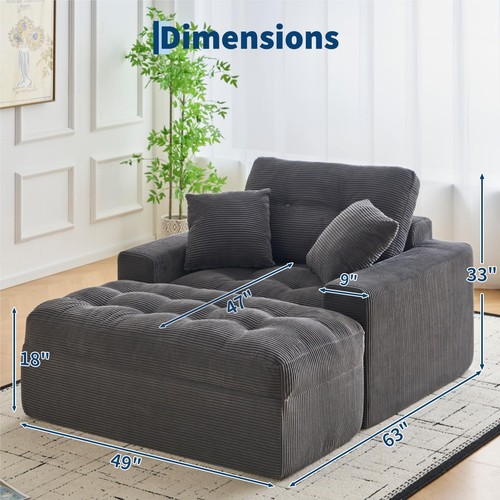 Chaise lounge chair oversized - lounge,
