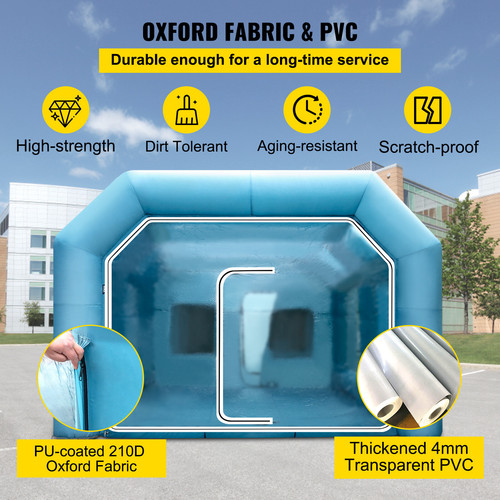 8x4 5x3m cabine peinture - 8x4,5x3m,