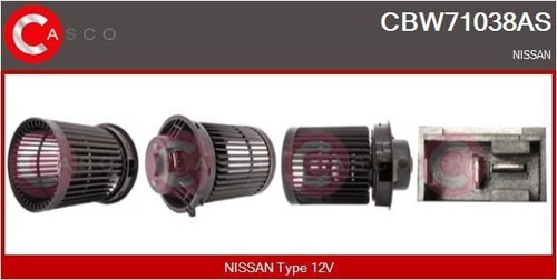 Pulseur air habitacle - pulseur, nissan