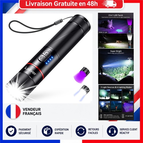 Lampe torche led rechargeable - lampe,