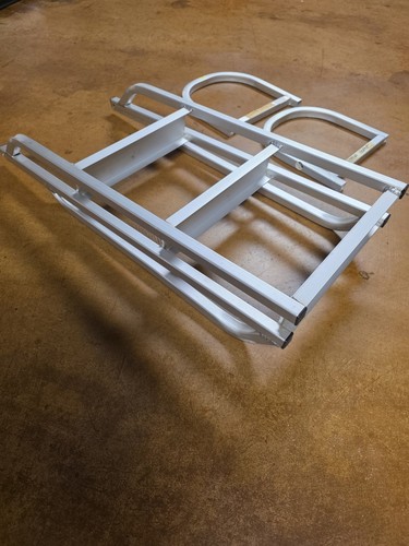Tracker pontoon boat - boat, ladder