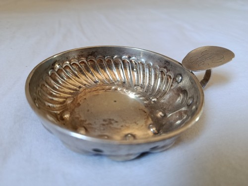 Ancien tastevin argent - ancien, massif