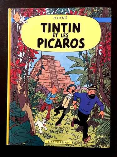 Tintin les picaros - tintin,