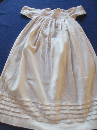 Robe baptême 5 blanc - robe,