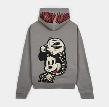 Disney Mickey and Friends By Shoe Palace Skeleton Zip Up VIRAL NWT Size XS
