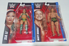 Figurine WWE Wrestling Xia Li Series 136 and Matt Riddle 139 WWF RAW 