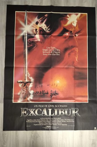 Affiche film excalibur - du,