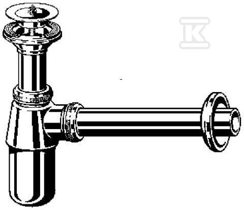 Siphon bouteille 4 - siphon, 5/4"x5/4"