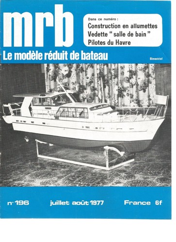 Modele reduit bateau 196 - reduit, de