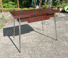 Table en formica 1960-70 à rallonges