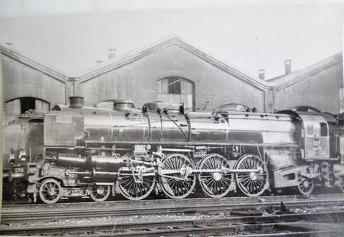 Carte photo cpa train - carte, cpa-train