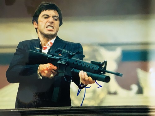 Pacino signé tony montana - signé, montana'
