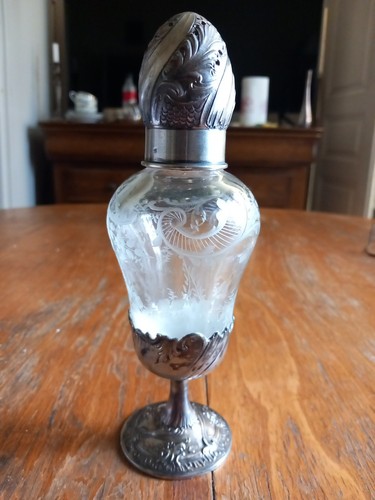 Saupoudreuse cristal argent - saupoudreuse, et