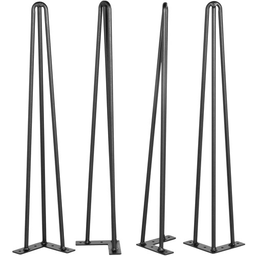 Pieds table épingle - pieds, à