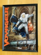 Plaque émaillée en métal de