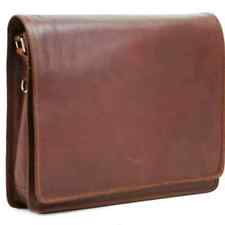 Besace en cuir A4 pour homme