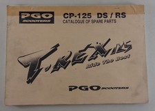 Parts Catalogue PGO Scooters T-REX 125 CP 125 DS/RS