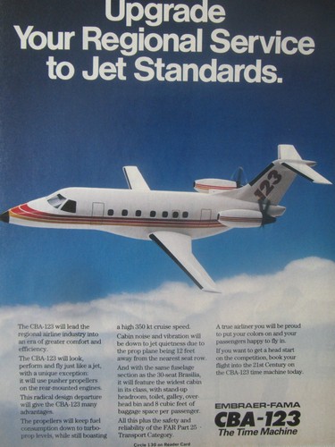 1989 pub avion embraer - 10/1989,
