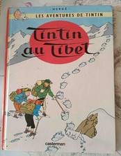 Album BD "Tintin au tibet"  -