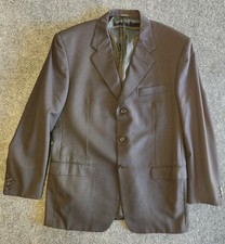 BALENCIAGA Pour Homme Blazer Sport Coat Men Black 44 L / 58 EU Super 100's Wool