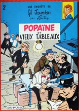 MAURICE TILLIEUX / GIL JOURDAN / POPAINE ET VIEUX TABLEAUX / 1978 COMME NEUF