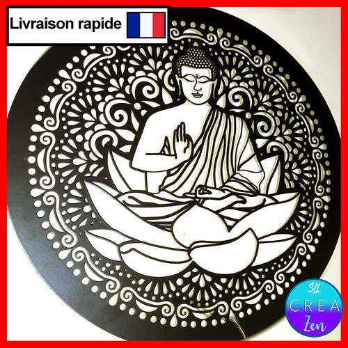 Cadre gravure tableau - tableau, rond