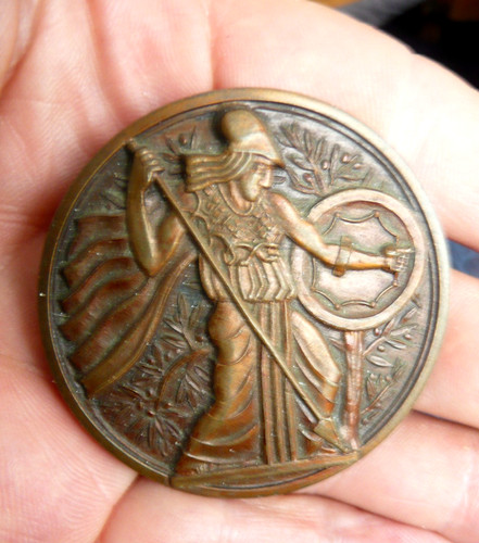Medaille bronze art deco - ,