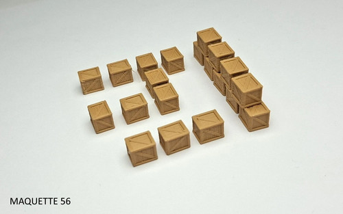 Lot caisses chargement - n, 20