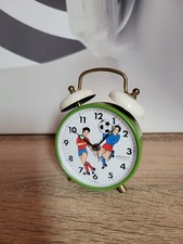 PETIT RÉVEIL ENFANT SPORT FOOTBALL BALLON RÉTRO VINTAGE